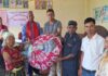 त्रियुगा वडा नं १ ले ३० जना ज्येष्ठ नागरिकका परिवारलाई दियो न्यानो सामग्री