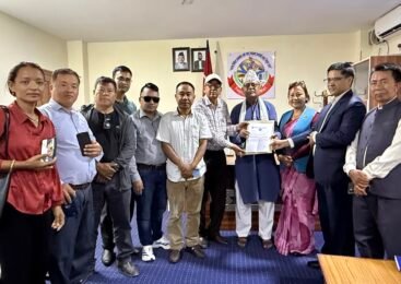नेपाल पत्रकार महासंघ उदयपुर शाखाले त्रियुगा नगरपालिकालाई बुझाए ज्ञापनपत्र